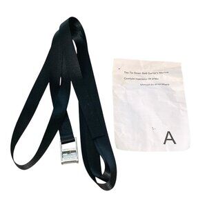 Universal Spare Tire Tie-Down Strap with Buckle + Manual Car SUV Emergency New